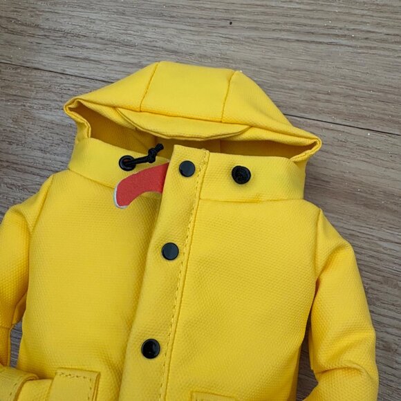 Puffin Drinkwear The Raincoat Insulated Tan Can & Bottle Coozie Yellow NWT - Picture 3 of 8